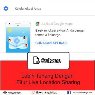 Lebih Tenang Dengan Fitur Live Location Sharing