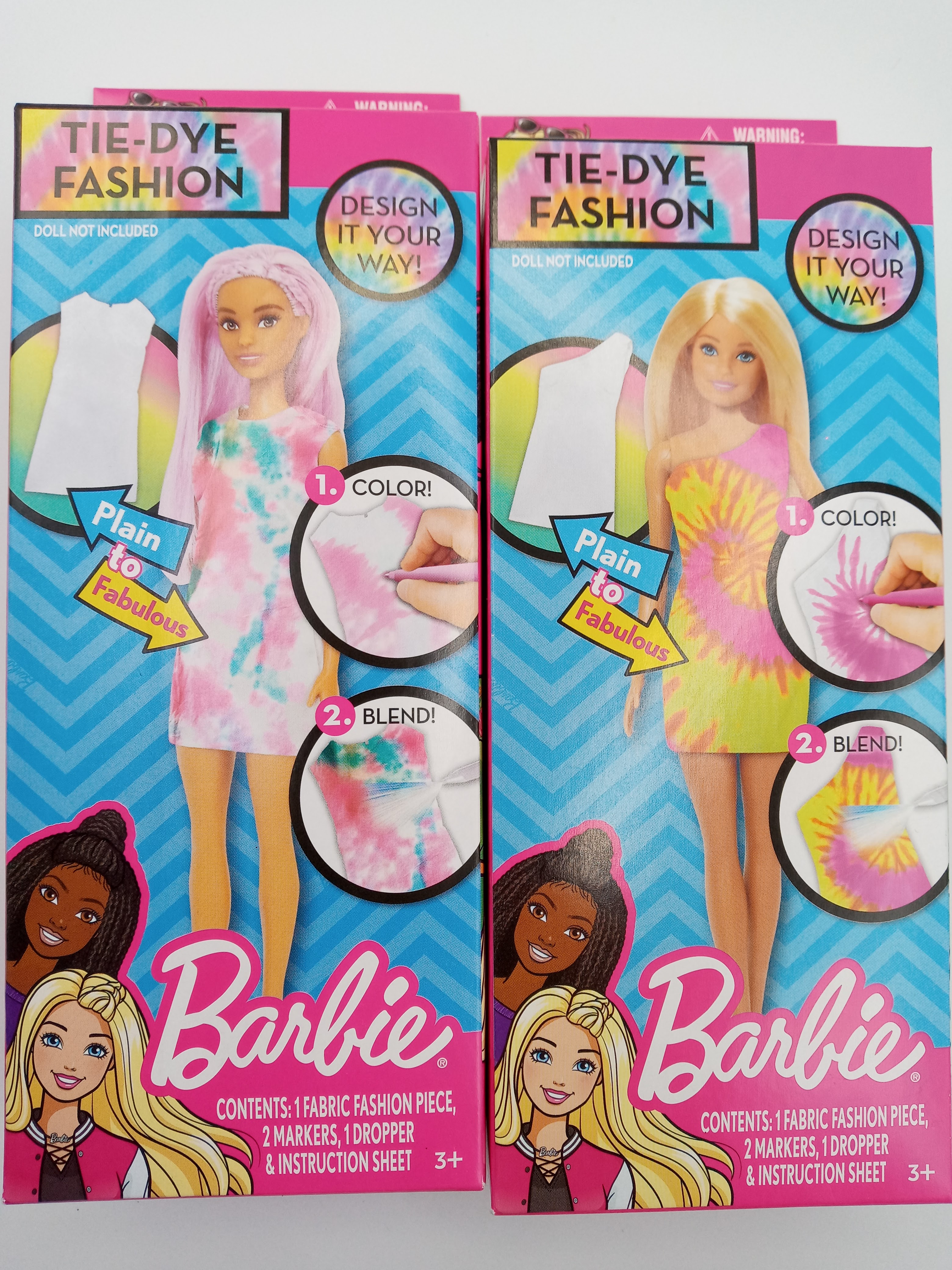 5 COOL DIY BARBIE CLOTHES with 3 Fabrics ~ How To Make Doll