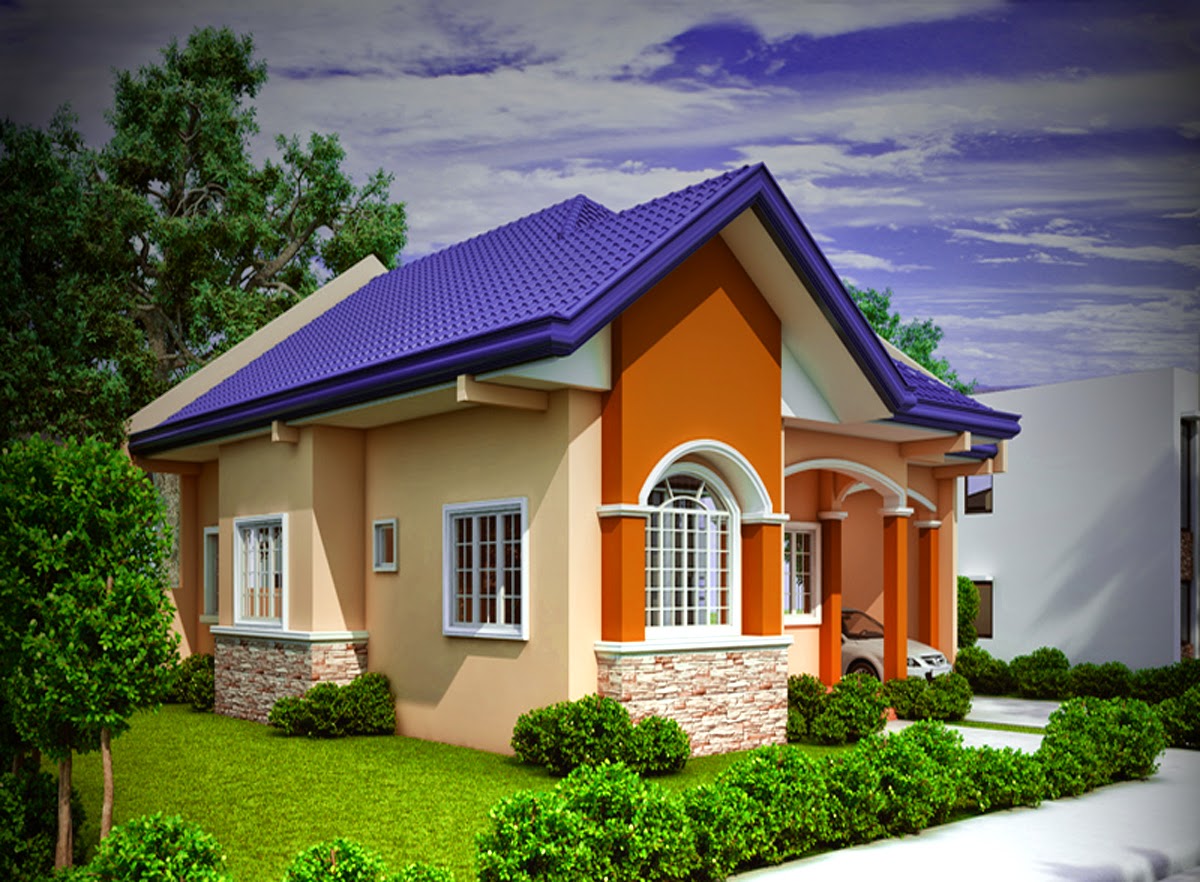 Desain Rumah  Minimalis  1  Lantai  3 Kamar  Pinoy ePlans 
