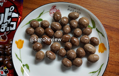 รีวิว เดนโรกุ โพริปปิ ช็อกโก ถั่วลิสงเคลือบขนมหวานรสช็อกโกแลต (CR) Review Porippy Choco Coated Peanut, Denroku Brand.