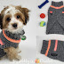 Ribby Dog Sweater| Free Crochet Sweater for small Dogs