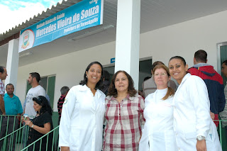  Equipe de trabalho da Unidade Básica de Saúde Mercedes Vieira de Souza