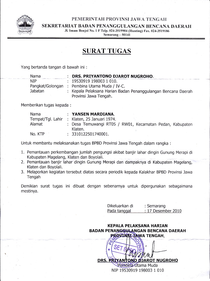 5 Contoh Surat Tugas Kerja Karyawan, Dinas, dan Perusahaan