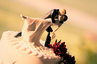 Tyson and Carrie's wedding at Sanders Estate - Cake topper