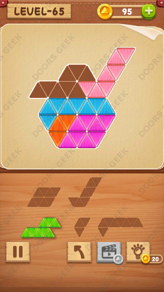 Block Puzzle Jigsaw Rookie Level 65 , Cheats, Walkthrough for Android, iPhone, iPad and iPod