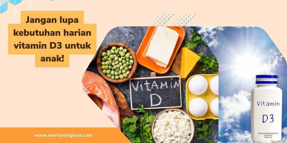 kebutuhan harian vitamin D3