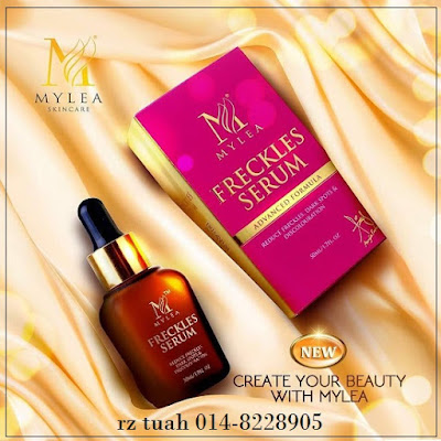 mylea freckles serum jerawat parut jeragat