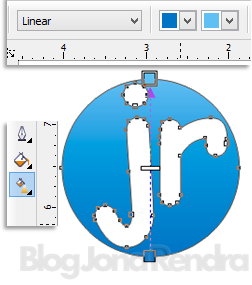 belajar membuat logo jonarendra