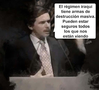 Las mentiras de Aznar