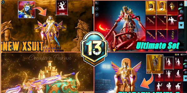 New Pharaoh Queen X Suit with Ultimate X Suit in BGMI and Pubg, Release Date, Rewards and Leaks (Pubg Mobile)