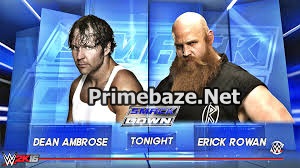 SmackDown Video: Ambrose vs Eric rowan August 16 2016