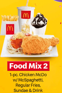 Mcdonalds Party Package for 2022 - Food Mix 2