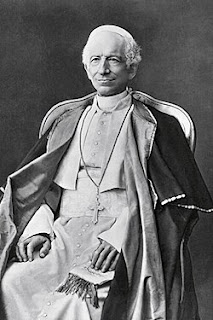 A photograph of Pope Leo XIII taken at the time of his election