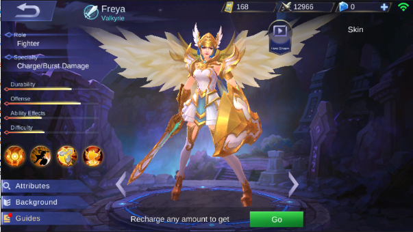 Freya High Damage Build Mobile Legends