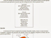 Exercicios Sobre A Estrutura Da Terra 6 Ano