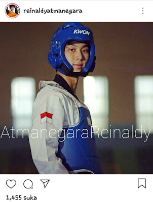 Reinaldy Atmanegara atlet taekwondo