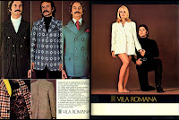 propaganda Vila Romana - 1972; Moda anos 70; propaganda anos 70; história da década de 70; reclames anos 70; brazil in the 70s; Oswaldo Hernandez 