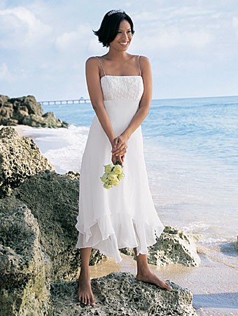 Informal Beach Wedding Dress | Wedding dresses, simple wedding dresses