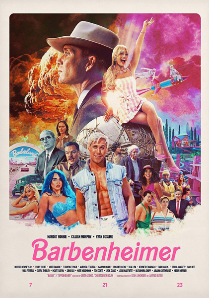 A poster for BARBENHEIMER.