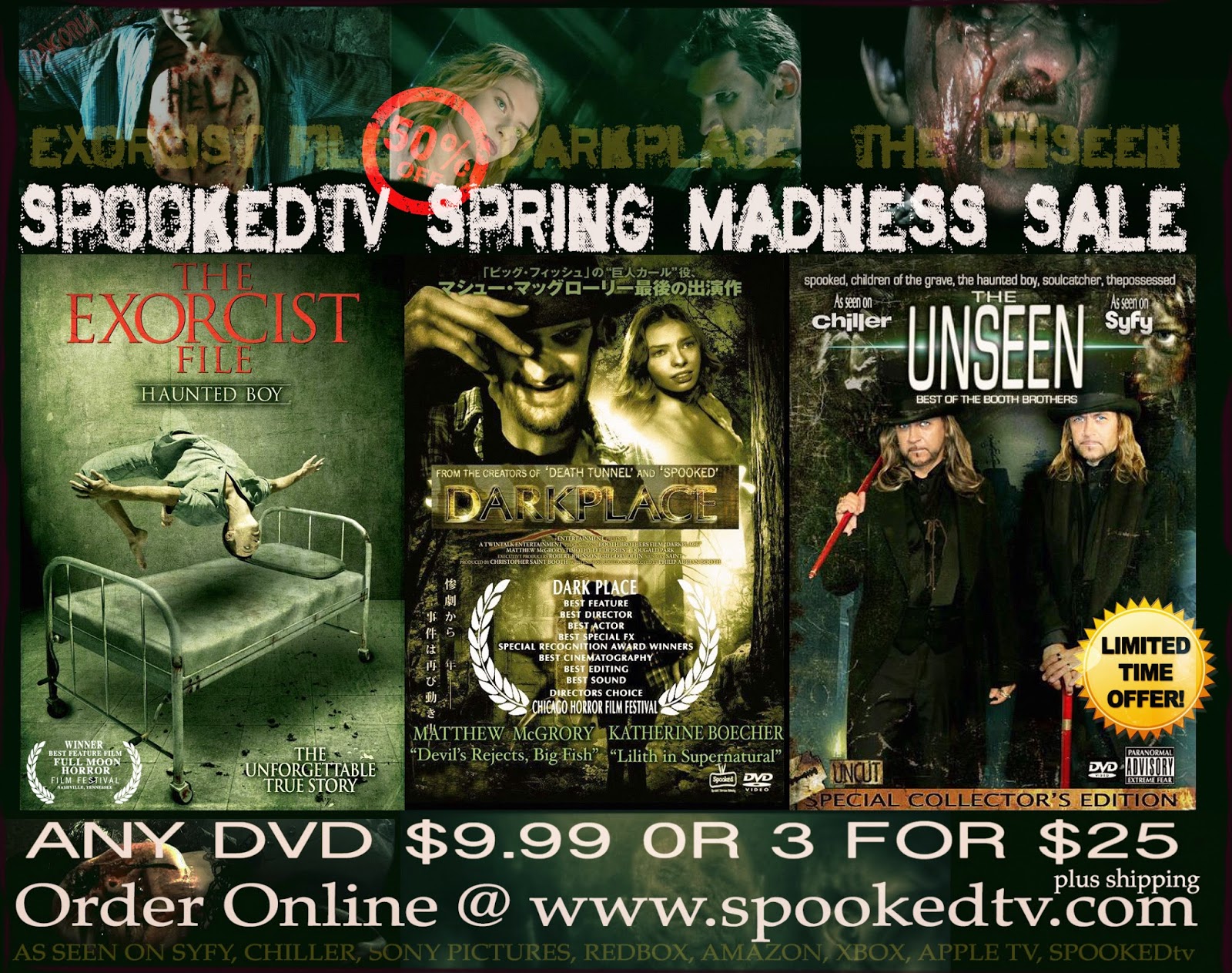 Spooked Television Releasing June 15