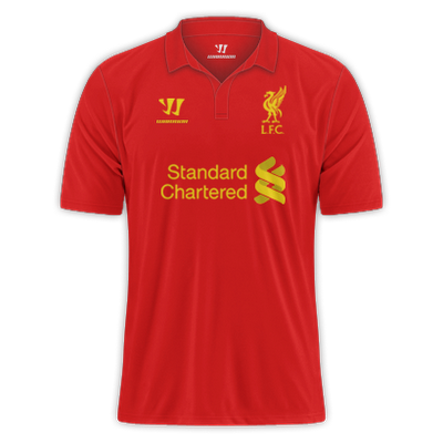 Kostum Liverpool  2012 2013