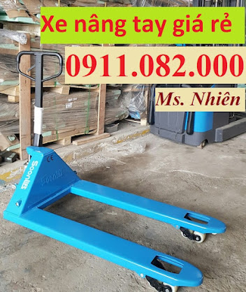  Giá rẻ xe nâng tay thấp màu cam- xe nâng tay 3 tấn giá rẻ tại tiền giang- lh 0911082000 65646464