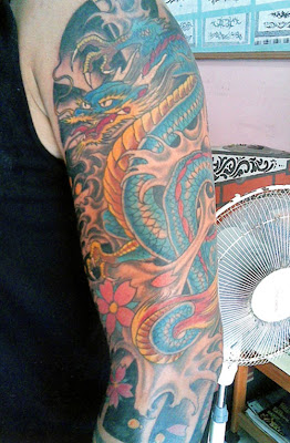 Colorfull Dragon Tattoo Designs