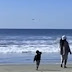 UFO Above The Sea Filmed From The Beach