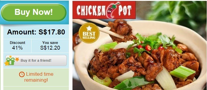 Chicken Hotpot offer, discount, groupon singapore