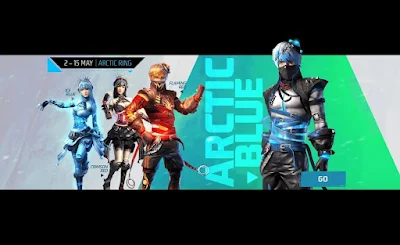 Free Fire Arctic Blue Bundle Returns on May 2, 2023
