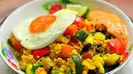 Lacto - Ovo Vegetarian Breakfast Ideas, 15 Favorite Vegetarian Dinners | Vegetarian dinners ... - It's filled with sweet wild mushrooms and savory gruyère cheese.
