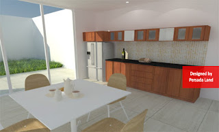  desain interior kitchen set Persada Land