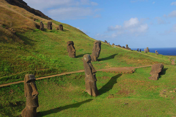 An Amazing Discovery Found Underneath The Easter Island Heads!