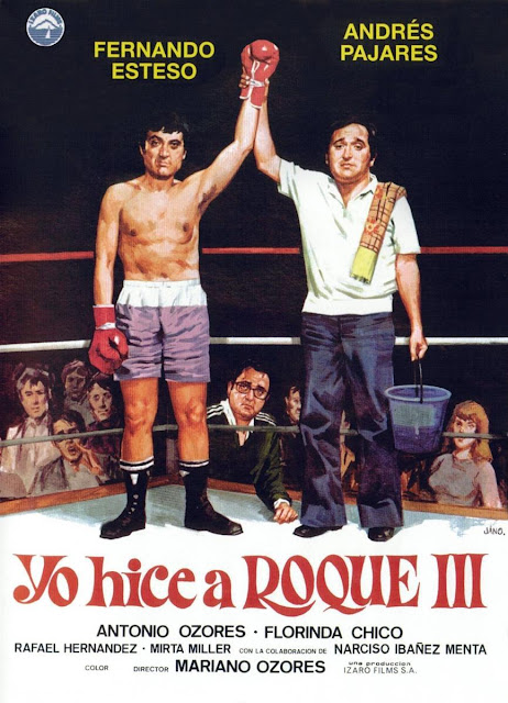 yo hice a Roque III Antonio Ozores Mariano Ozores Cine Boxeo Cine Español