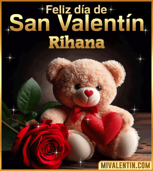 Peluche de Feliz día de San Valentin Rihana