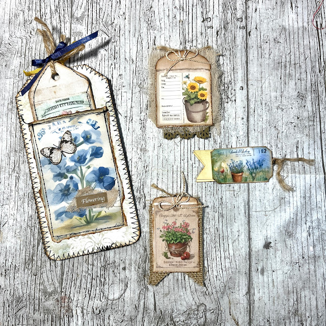 #JournalJigsaw Collaboration Rustic & Grungy Quaint Altered Paperclips