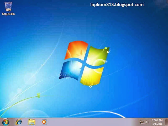 Menginstall windows 7 