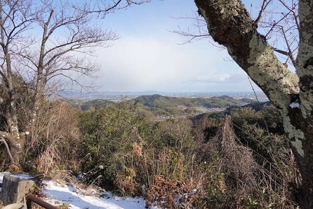 島根県安来市島田町 清水展望台(清水公園)からの眺望