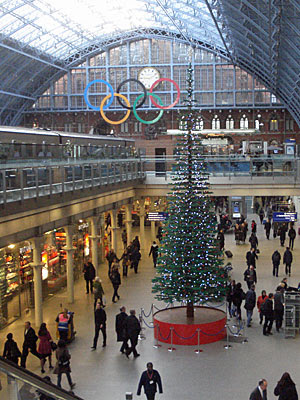 Christmas at St Pancras