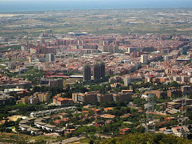 Esplugues de Llobregat from Sant Pere Martir