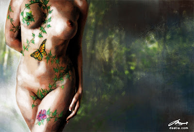 Original 3D Body Painting