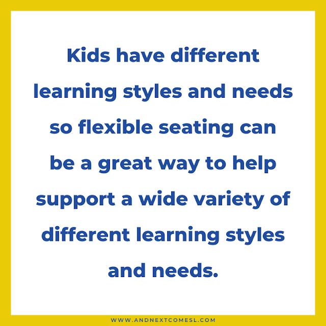 Kids have different learning styles and needs