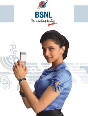 Deepika Padukone BSNL 3G ad Photos