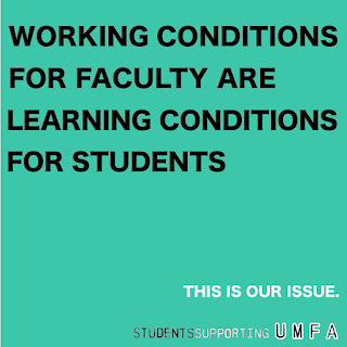 Working conditions for faculty are learning conditions for students