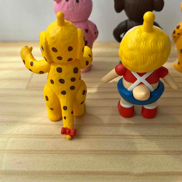 円谷プロ キャラクターズソフビ ボールチェーンマスコット　快獣ブースカ　チビラくん