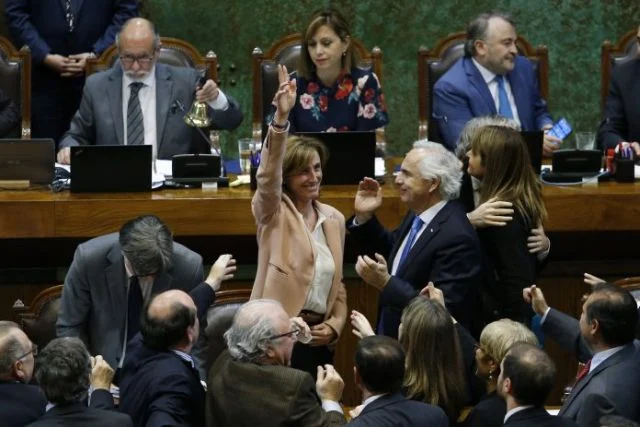 Ministra de Educación, Marcela Cubillos.