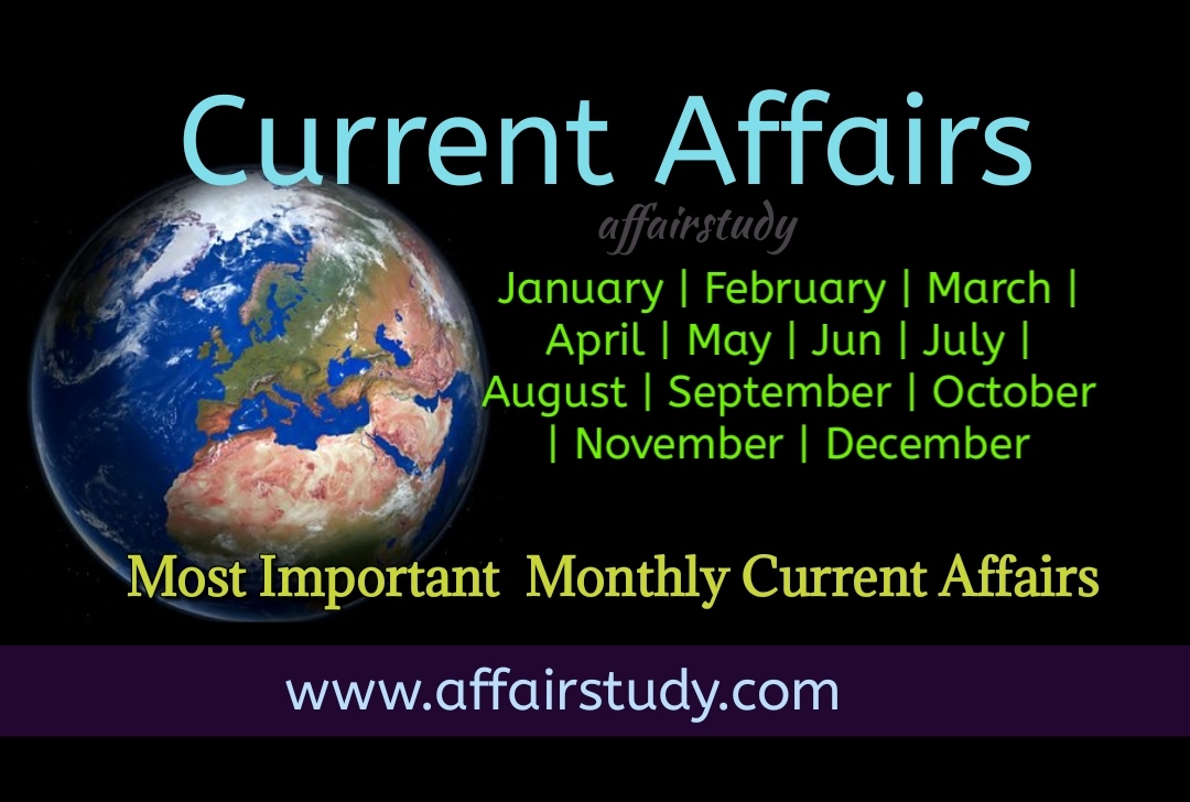 Current Affairs Monthly