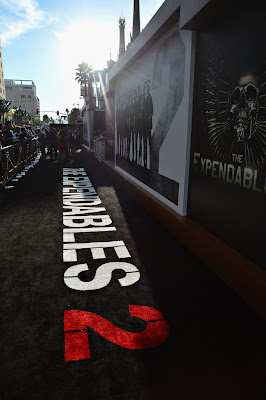 Premiere de Os Mercenários 2 (The Expendables 2) em LA.