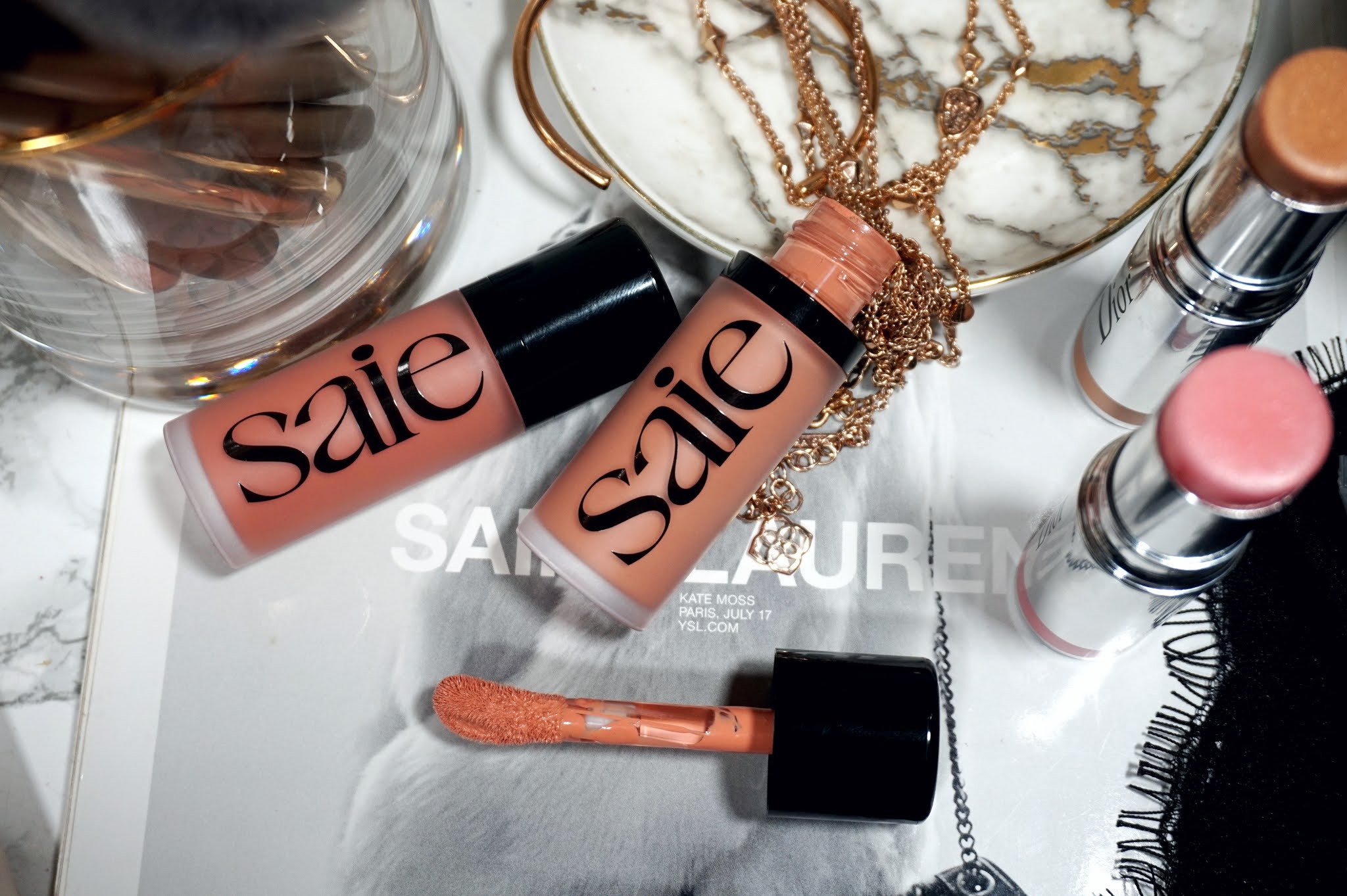 Saie Dew Blush Liquid Cheek Blush Review and Swatches