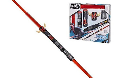 Darth Maul Double-Bladed Electronic Red Lightsaber Toy